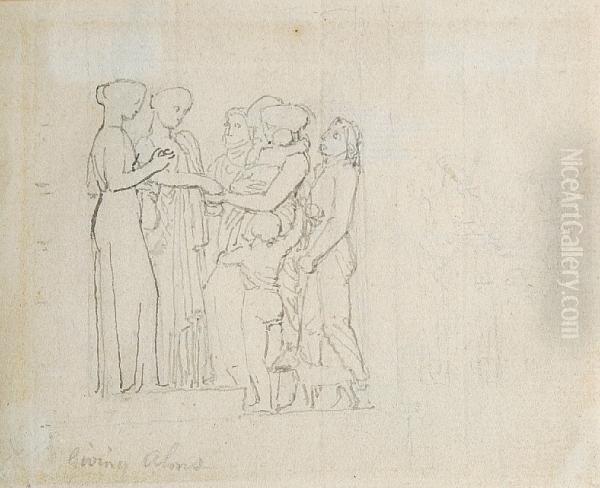 Giving Alms - view 1