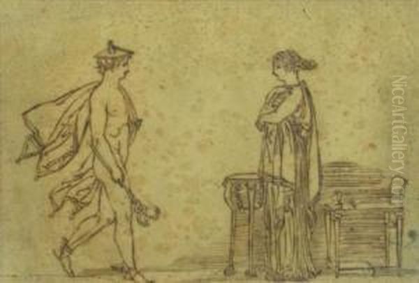 Mercury Delivering A Message To Calypso - view 1
