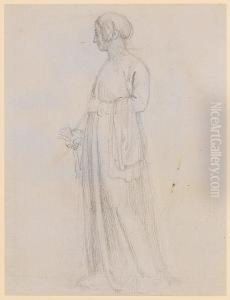 Two Studies For A Pediment For
Buckingham Palace Together With Four Others, Similar, By The Same Hand by John Flaxman