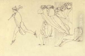 Illustration To Homer's Odyssey by John Flaxman