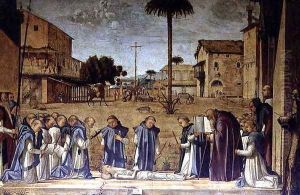 Burial of St. Jerome, 1507-09