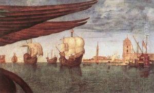 The Lion of St Mark (detail 3) 1516 by Vittore Carpaccio