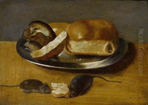 Still Life With Bread And Mice