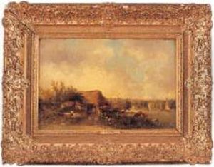 maison Au Bord De La Riviere by Camille Flers