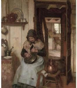 A Sussex Kitchen by William Teulon Blandford Fletcher