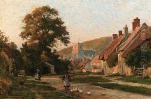 Corfe, Dorset by William Teulon Blandford Fletcher