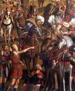 The Ten Thousand Martyrs on the Mount Ararat (detail) by Vittore Carpaccio