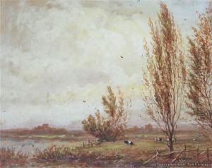 Canterbury Pastural Scene by Blythe Fletcher