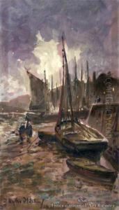 Fishing Boats, Cornwall by Blythe Fletcher