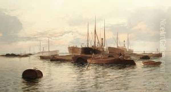 Shipping On The Thames - view 1