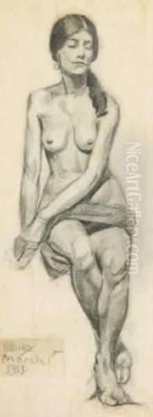 Seated Nude - view 1