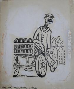 Any Old Rags,
Bottles And Bones Signed Claude by Claude Flight