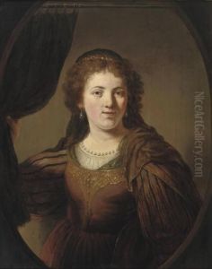 A 'tronie' Of A Young Woman In An Eastern Costume A 'tronie' Of A Young Woman In An Eastern Costume