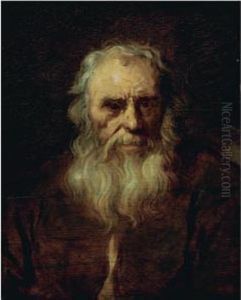 Portrait Of An Old Man by Govert Teunisz. Flinck