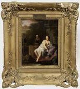 Bathseba Beimbade by Govert Teunisz. Flinck