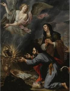 Property Of Tristan Naumann
Sacrifice Of Manoah by Govert Teunisz. Flinck