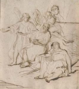 Saint Peter Freed From Prison by Govert Teunisz. Flinck