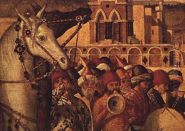 Triumph of St.George, 1501-07 (detail) - view 1