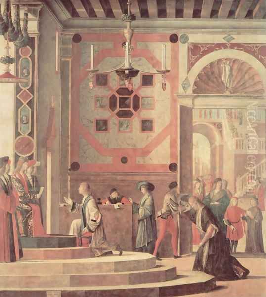 The parting of the envoys - view 1