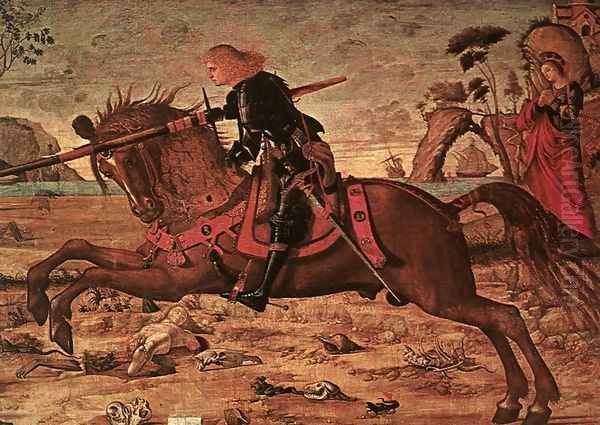 St George and the Dragon (detail 1) - view 1