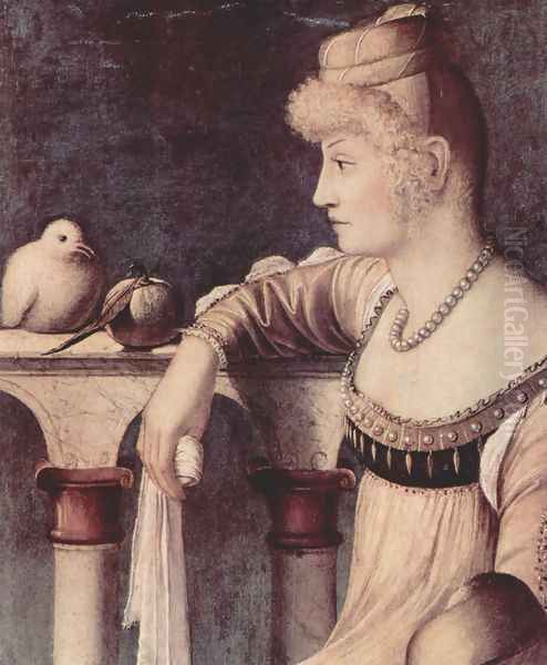 Two Venetian Ladies (detail) - view 1