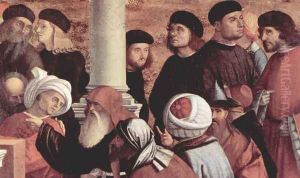 Disputation of St Stephen (detail 1) by Vittore Carpaccio