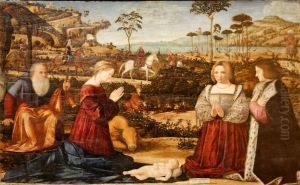 Holy Family with Two Donors