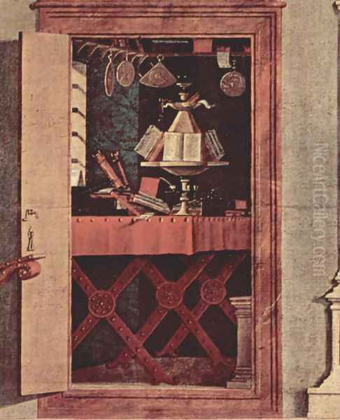 Vision of St Augustin (detail 3) - view 1