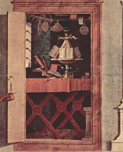 Vision of St Augustin (detail 3) by Vittore Carpaccio