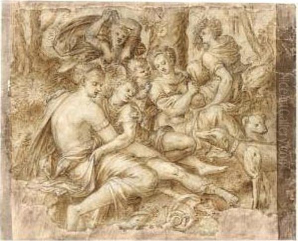 Venus And Adonis - view 1