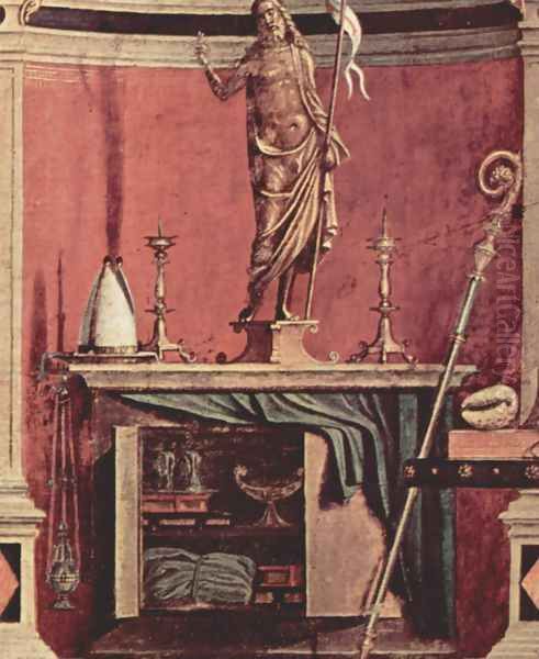 Vision of St Augustin (detail 9) - view 1