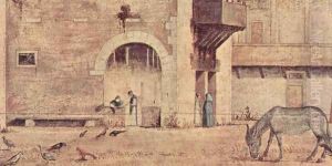 Funeral of St Jerome, detail 2 by Vittore Carpaccio