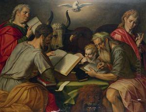 The Four Evangelists by Frans Floris