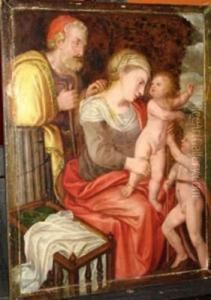 Holy Family by Frans Floris