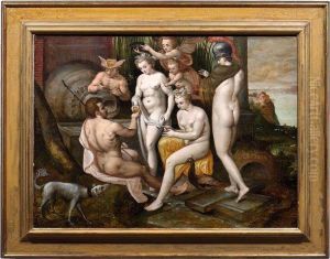 Das Urteil Des Paris by Frans Floris