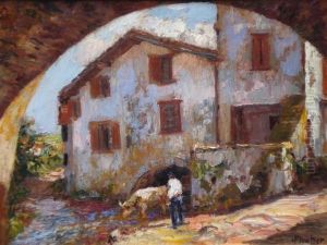 Ferme Au Pays Basque by Louis Floutier