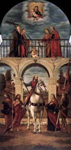 Glory of St Vitalis 2 by Vittore Carpaccio