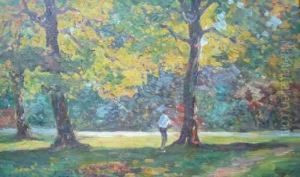 Personnage Sous Les Arbres Personnage Sous Les Arbres