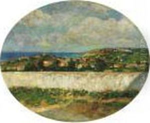 Vue De La Cete Basque by Louis Floutier