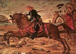 Carpaccio St George and the Dragon detail1 by Vittore Carpaccio