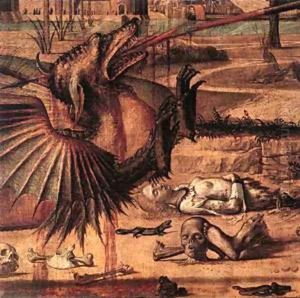 Carpaccio St George and the Dragon detail2 by Vittore Carpaccio