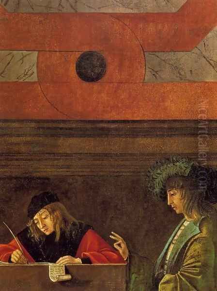 The Ambassadors Depart (detail) - view 1
