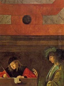 The Ambassadors Depart (detail) by Vittore Carpaccio