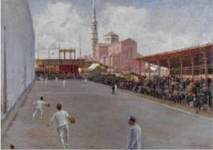 Giuoco Del Pallone (ex Sferisterio Di Piazza Vittoria Amilano) by Ruggero Focardi