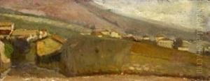 Scorcio Di Paese Montano by Ruggero Focardi