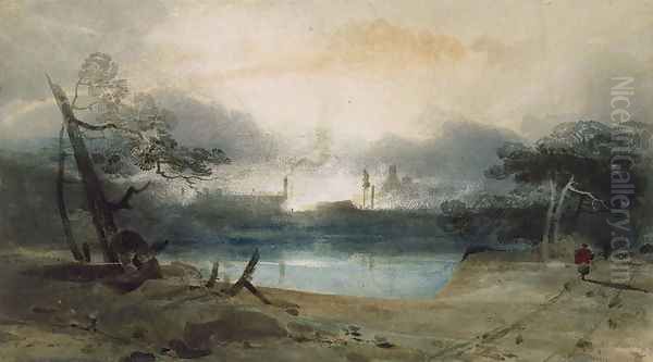 Bedlam Furnace Near Irongate, Shropshire - view 1