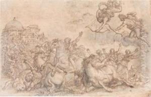 Der Tod Der Kinder Der Niobe by Giambattista Foggini