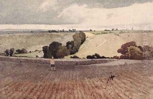 A Ploughed Field, c.1808 by John Sell Cotman