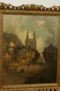 On The Rhine by Henry John Foley