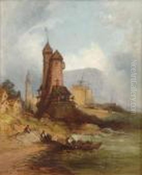 Irish A Harbourscene - view 1